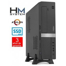HM Athlon C1 - Sobremesa SFF - AMD Athlon 300GE - 8GB
